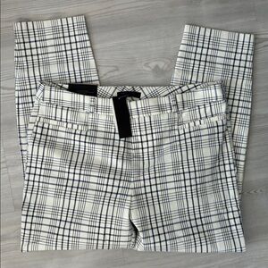 NWT Banana Republic Size 14 Mid-Rise Skinny Modern Sloan Plaid Pants